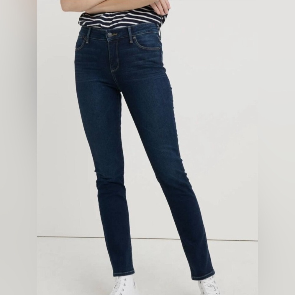 Lucky Brand Haden Skinny Jeans in Dark Blue